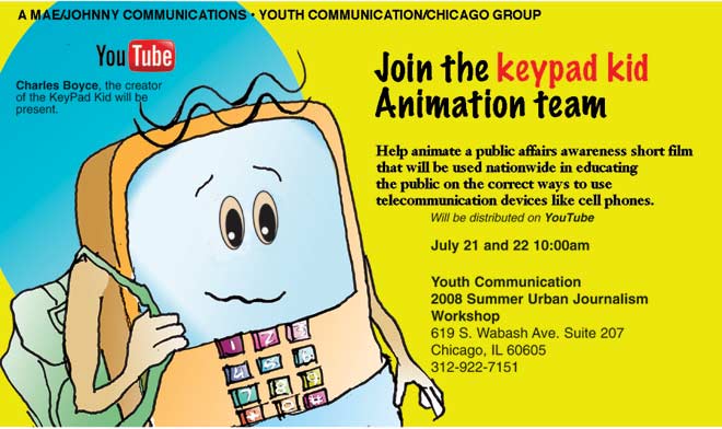 Join the keypad kid Animation team