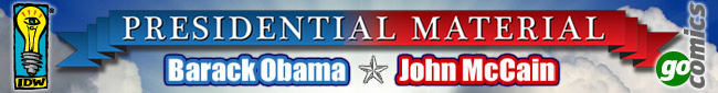 Presidential Material: Barack Obama and John McCain