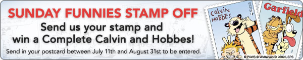Garfield and Calvin Stamps