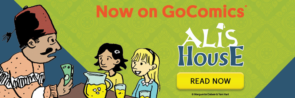 NEW COMIC: Ali's House by Marguerite Dabaie and Tom Hart