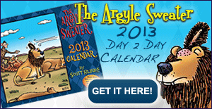 The Argyle Sweater autographed prints
