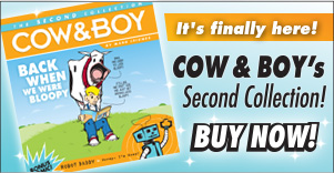 Cow and Boy comic