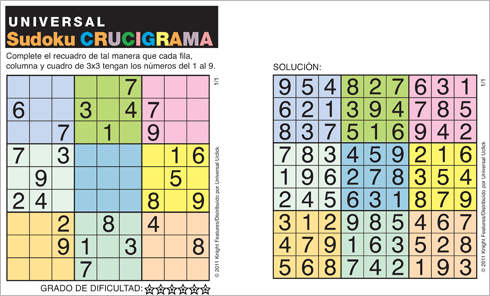 universal daily sudoku puzzle universal daily sudoku puzzle