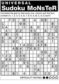 monster sudoku online